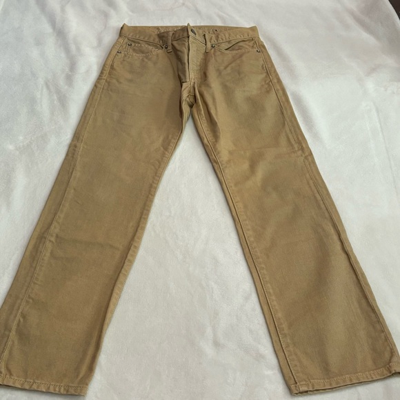AMERICAN EAGLE OUTFITTERS Men’s Light Brown / Tan Straight Leg Jeans -size 28/30 - Picture 3 of 6